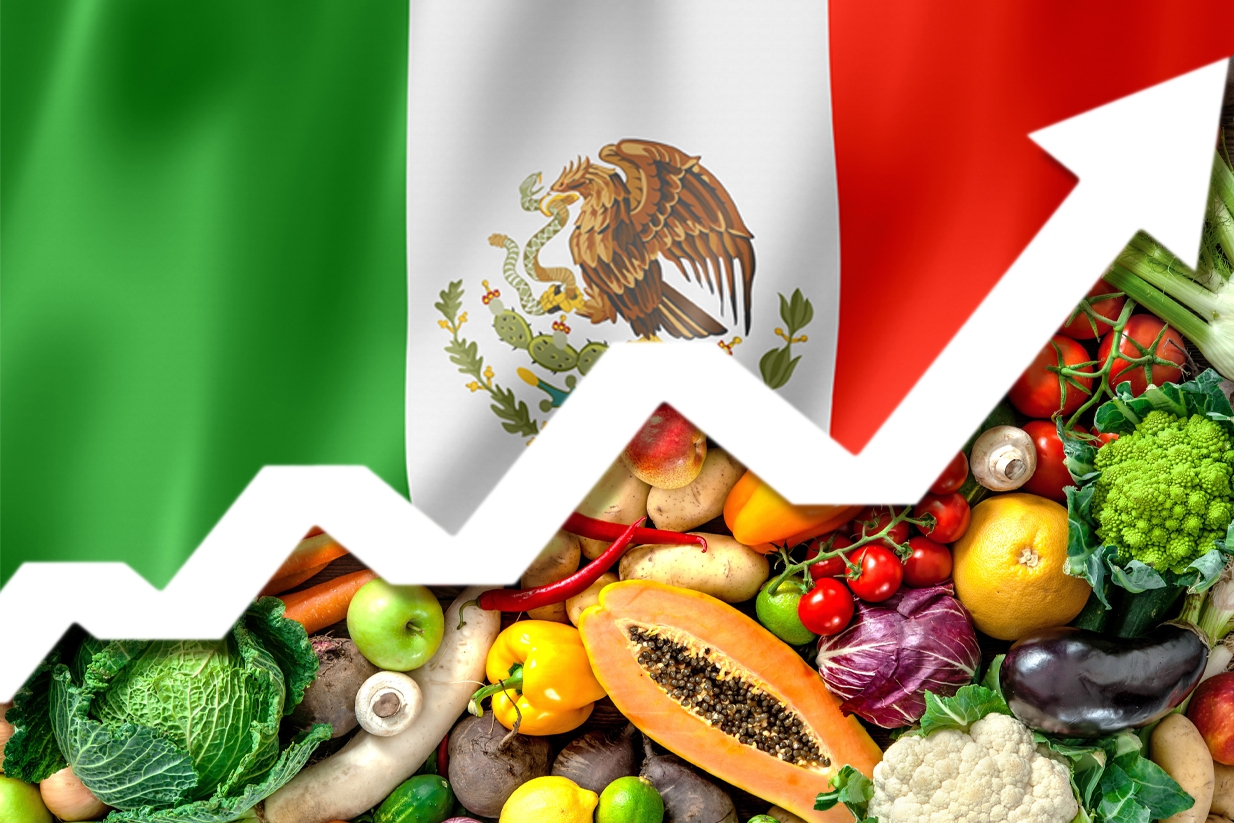 México: Exportaciones agroalimentarias son las más altas en 30 años